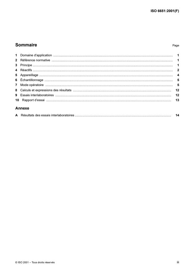 ISO 6651:2001 - Aliments des animaux -- Dosage semi-quantitatif de l'aflatoxine B1 -- Méthodes par chromatographie sur couche mince