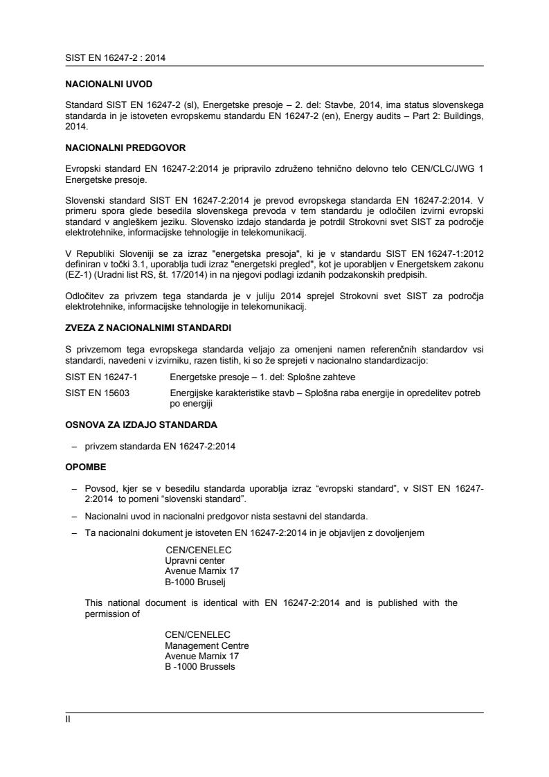 SIST EN 16247-2:2014 SIST EN 16247-2:2014 - Page 2 preview