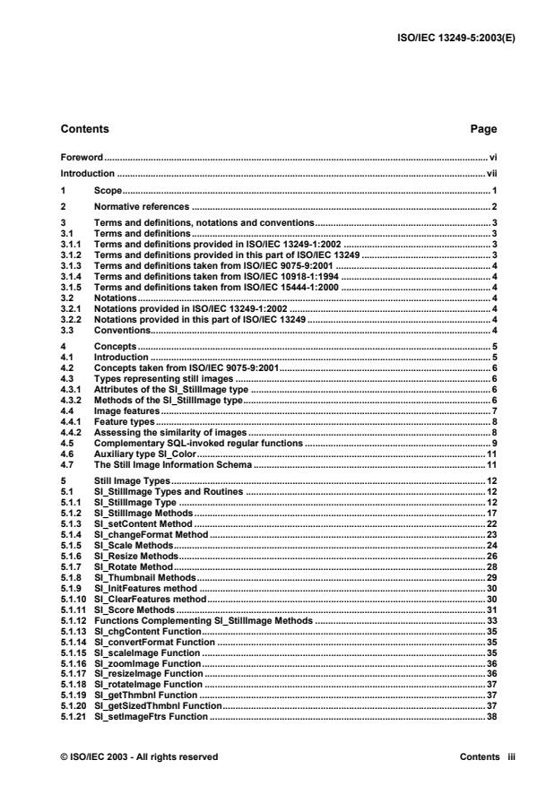 ISO/IEC 13249-5:2003 - Information technology  -- Database languages -- SQL multimedia and application packages