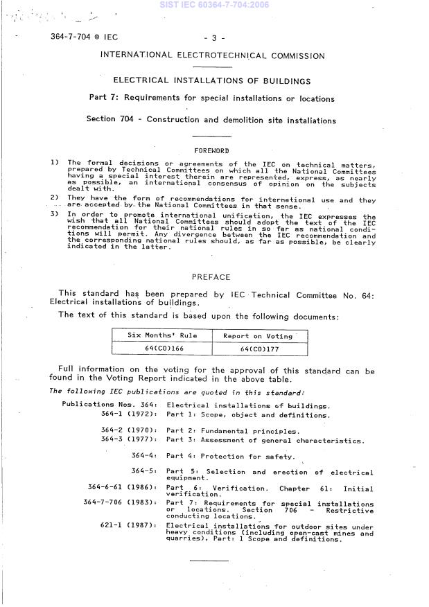 SIST IEC 60364-7-704:2006 SIST IEC 60364-7-704:2000 - Page 4 preview