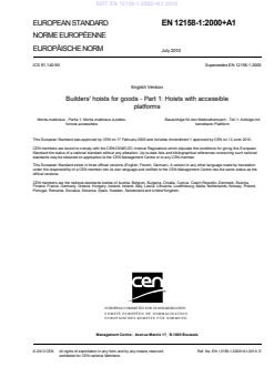 EN 12158-1:2002+A1:2010 - Page 3 preview