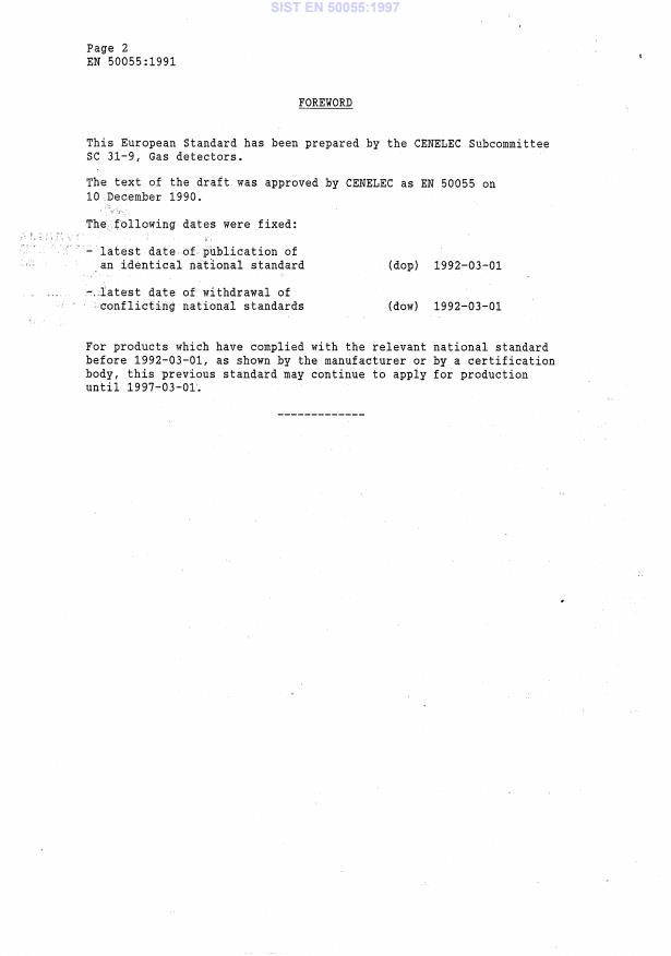 EN 50055:1991 EN 50055:1997 - Page 4 preview