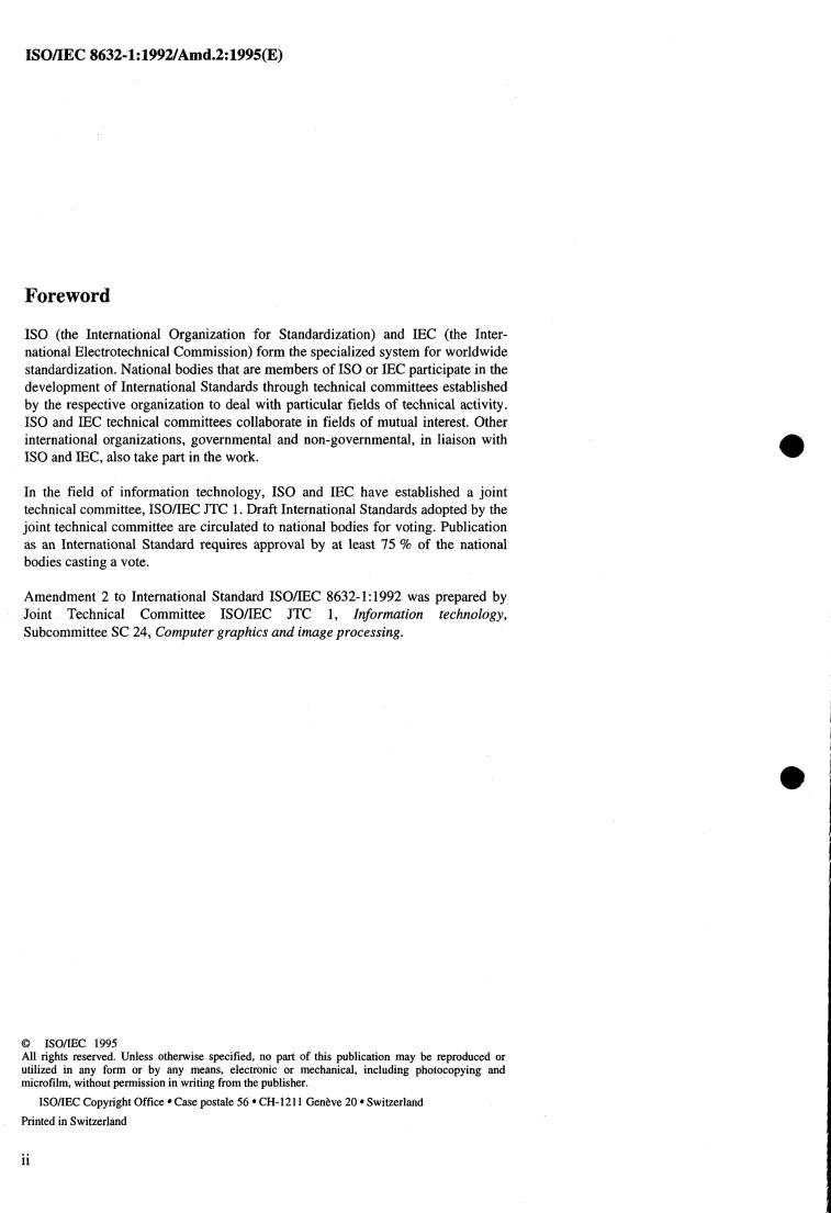 ISO/IEC 8632-1:1992/Amd 2 - Title missing - Legacy paper document
Released:1/1/1992