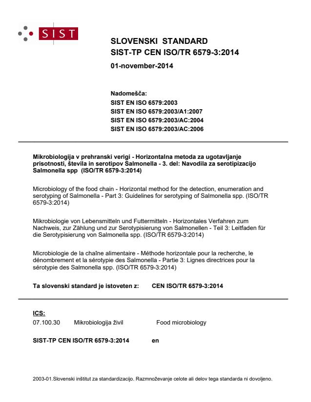 TP CEN ISO/TR 6579-3:2014