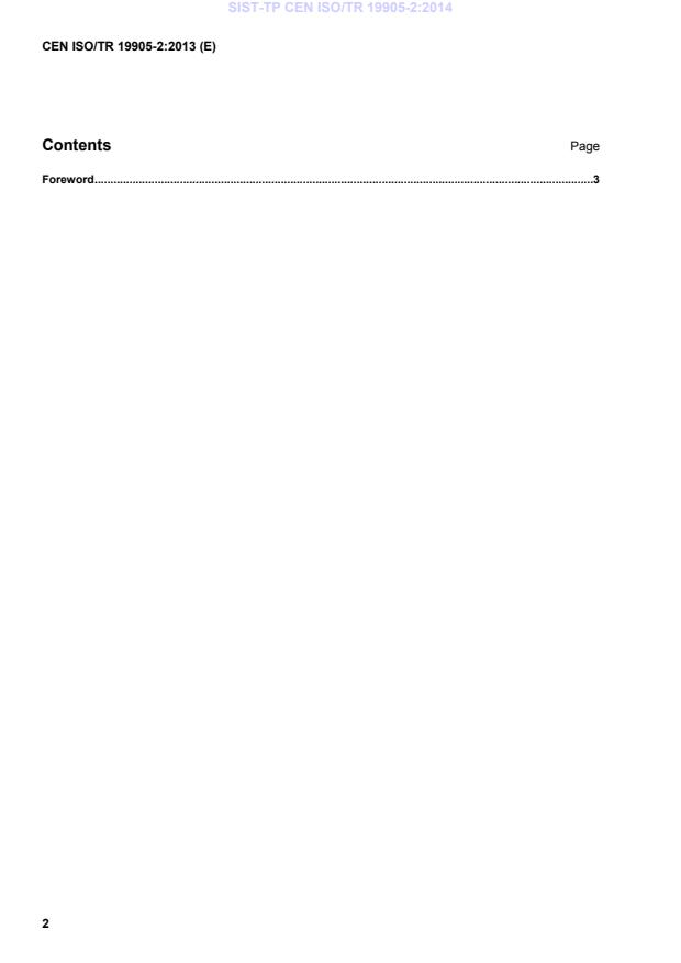 CEN ISO/TR 19905-2:2013 TP CEN ISO/TR 19905-2:2014 - BARVE - Page 4 preview