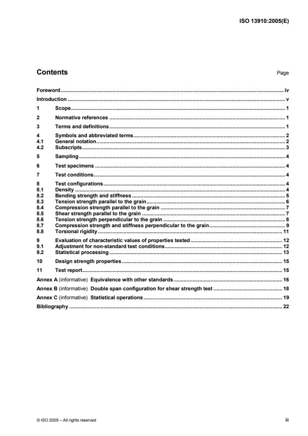 ISO 13910:2005 - Structural timber -- Characteristic values of strength-graded timber -- Sampling, full-size testing and evaluation