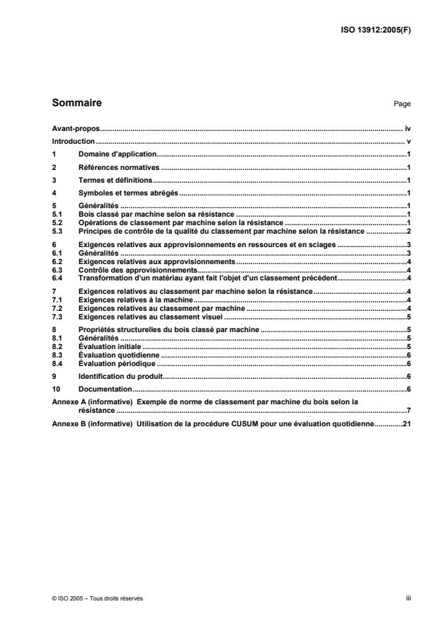 ISO 13912:2005 - Bois de structure -- Classement par machine selon la résistance -- Principes de base