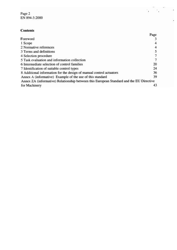 EN 894-3:2000 EN 894-3:2002 - Page 4 preview
