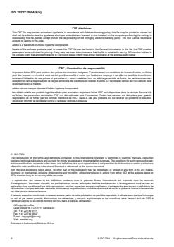 ISO 20727:2004 ISO 20727:2004 - Page 2 preview