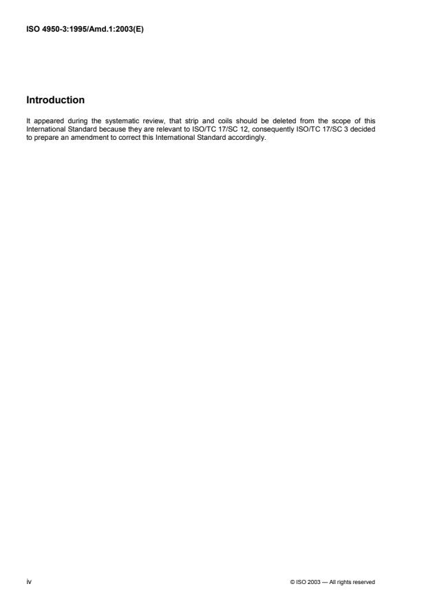 ISO 4950-3:1995/Amd 1:2003 ISO 4950-3:1995/Amd 1:2003 - Page 4 preview