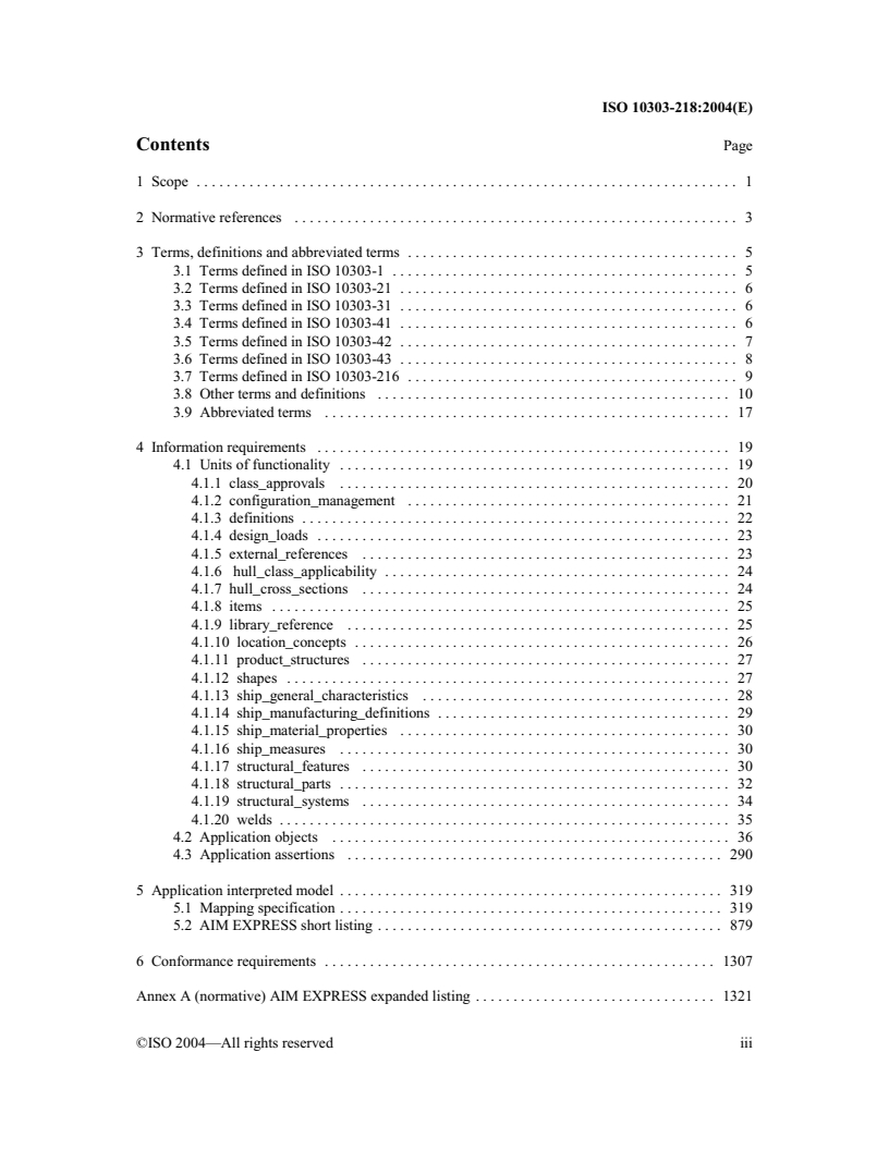 ISO 10303-218:2004 - Industrial automation systems and integration — Product data representation and exchange — Part 218: Application protocol: Ship structures
Released:11/25/2004