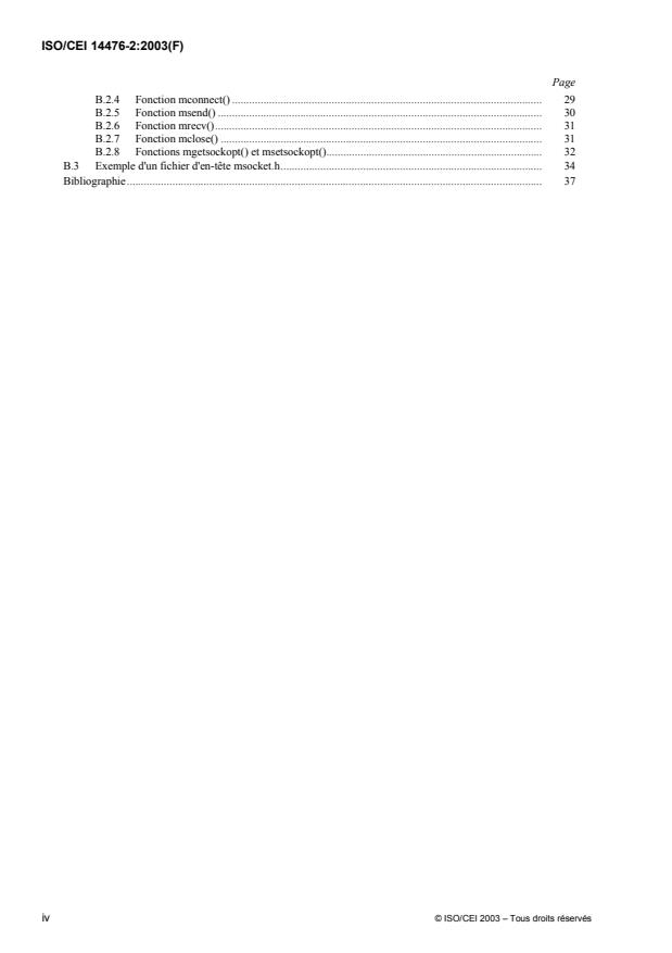 ISO/IEC 14476-2:2003 ISO/IEC 14476-2:2003 - Technologies de l'information -- Protocole de transport de communications amélioré: Spécification de la gestion de la qualité de service pour le transport simplex en multidiffusion - Page 4 preview