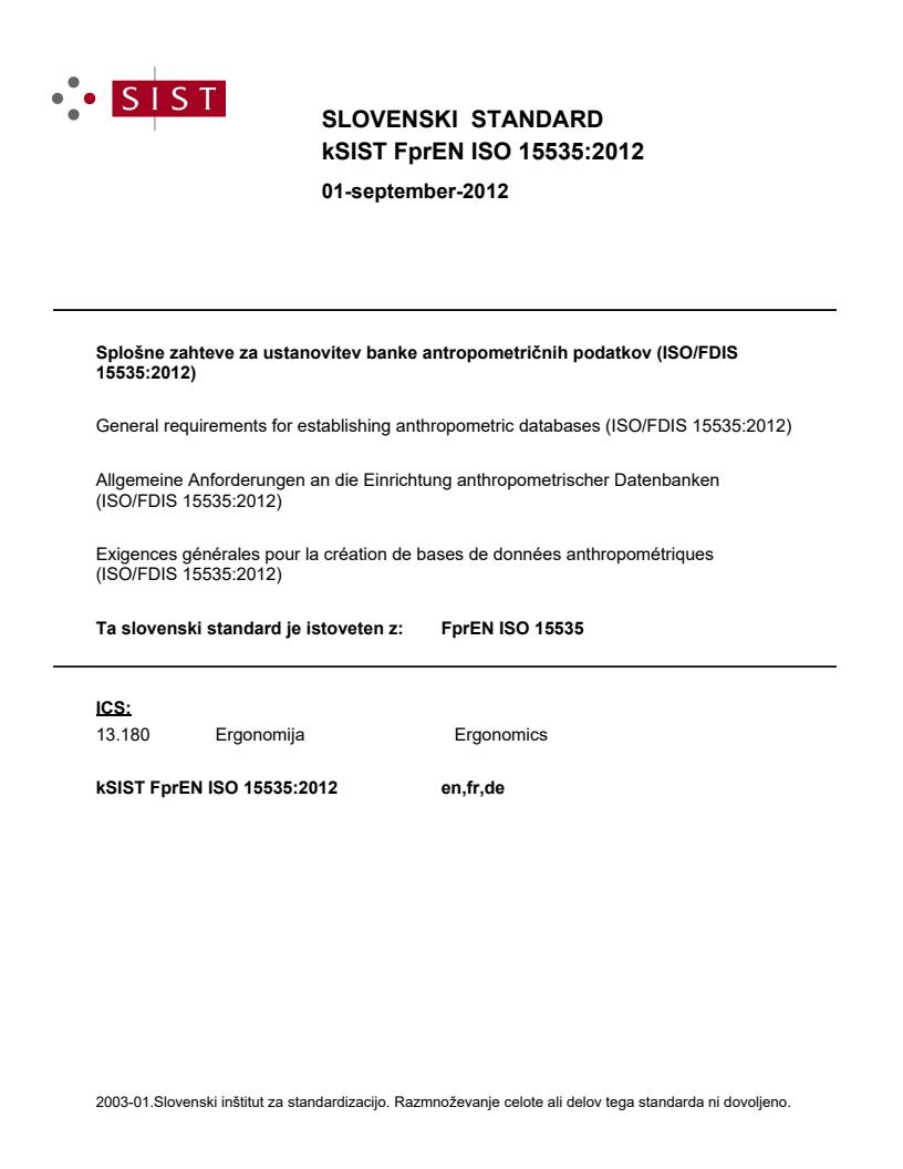 k FprEN ISO 15535:2012
