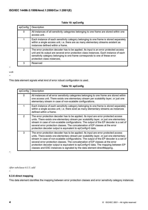 ISO/IEC 14496-3:1999/Amd 1:2000/Cor 1:2001 ISO/IEC 14496-3:1999/Amd 1:2000/Cor 1:2001 - Page 4 preview