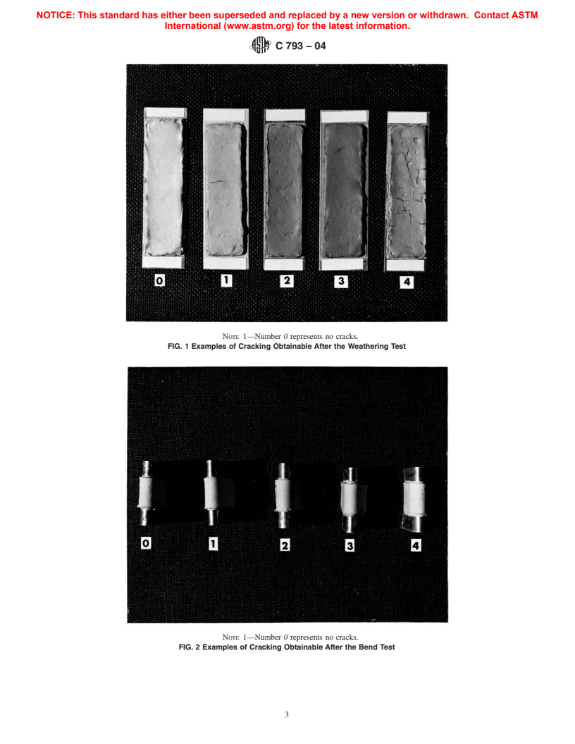 ASTM C793-04 - Standard Test Method for Effects of Accelerated Weathering on Elastomeric Joint Sealants