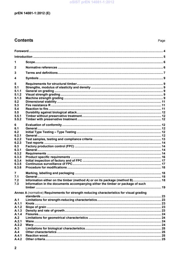 oSIST prEN 14081-1:2012 oSIST prEN 14081-1:2012 - Page 4 preview