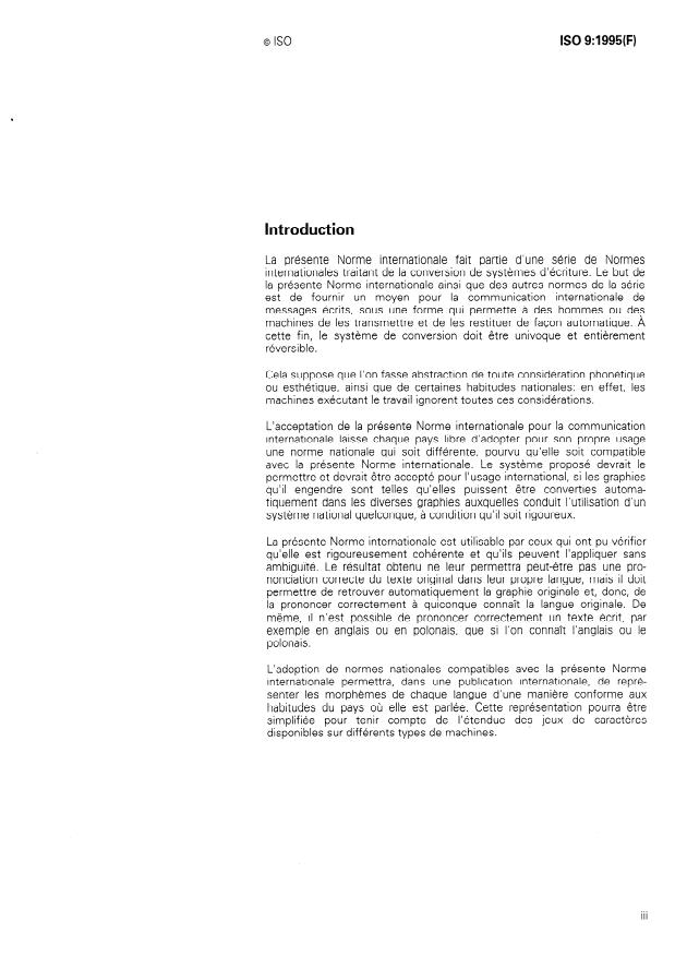ISO 9:1995 - Information et documentation -- Translittération des caracteres cyrilliques en caracteres latins -- Langues slaves et non slaves