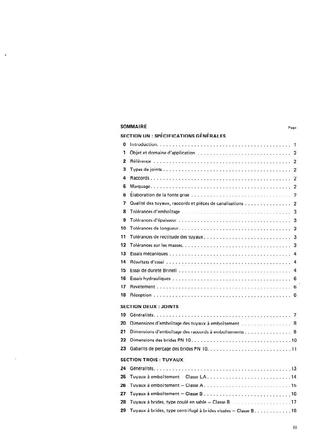 ISO 13:1978 - Tuyaux, raccords et pieces en fonte grise pour canalisations sous pression