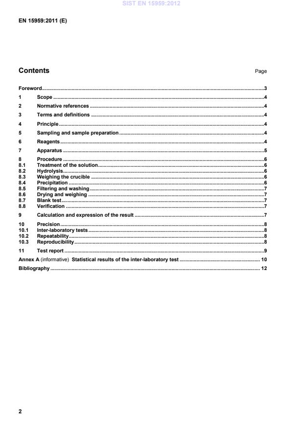 EN 15959:2011 EN 15959:2012 - Page 4 preview