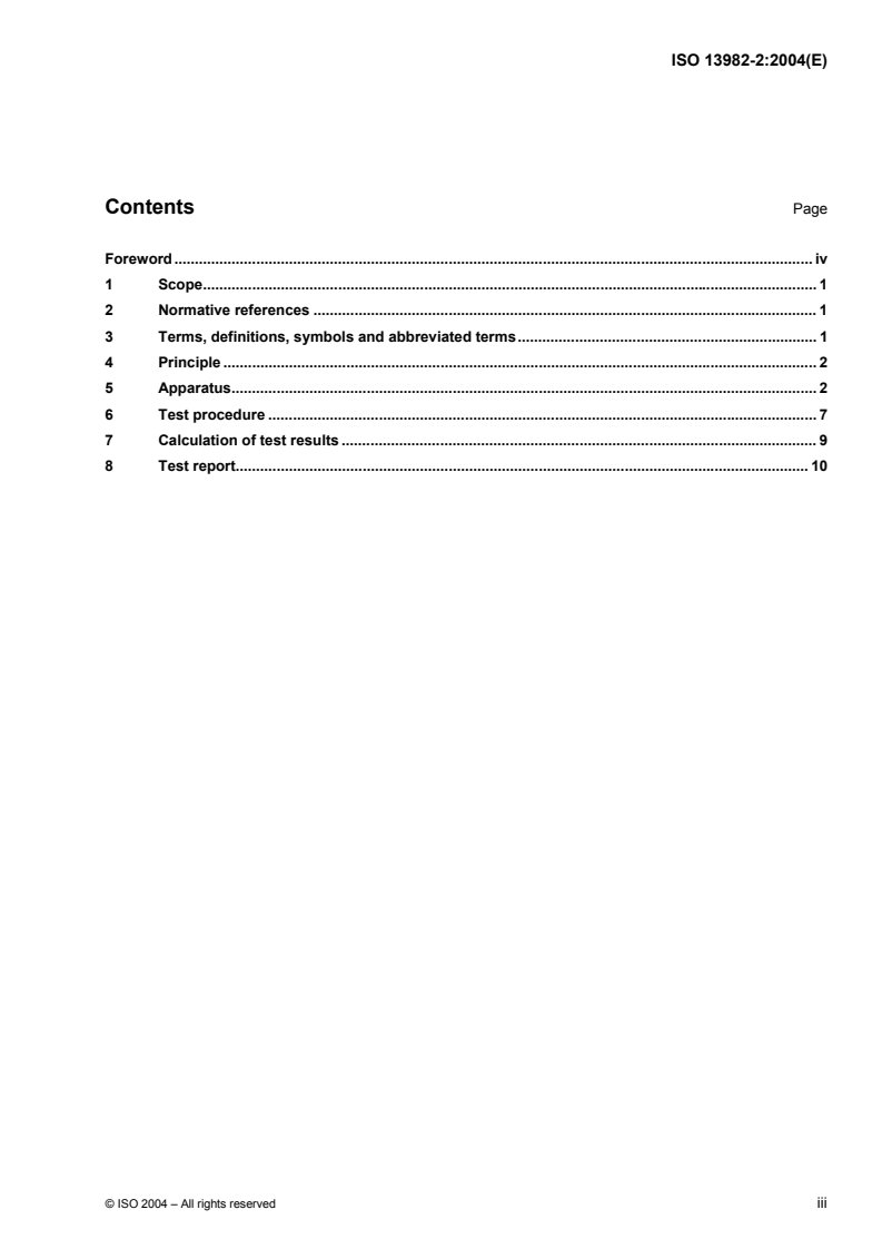 ISO 13982-2:2004 ISO 13982-2:2004 - Protective clothing for use against solid particulates — Part 2: Test method of determination of inward leakage of aerosols of fine particles into suits
Released:11/17/2004