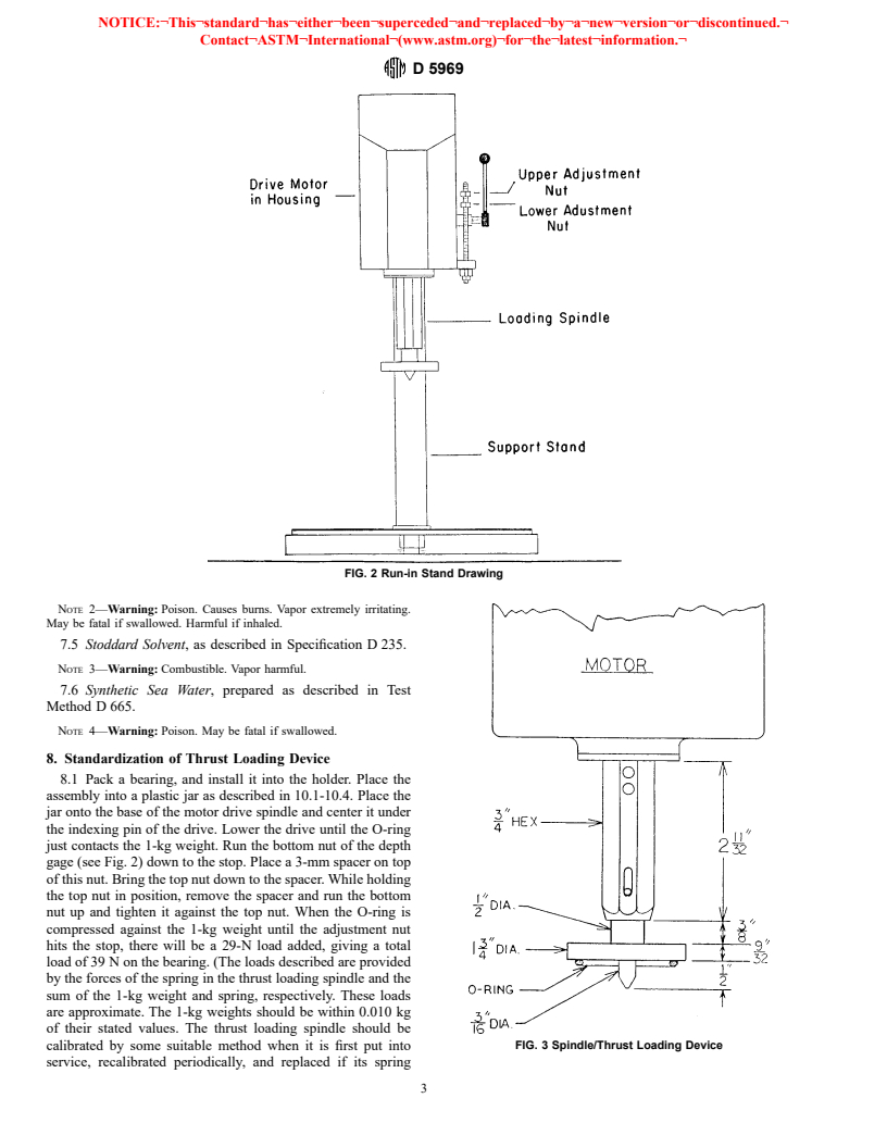 ASTM D5969-96 - Standard Test Method for Corrosion-Preventive Properties of Lubricating Greases in Presence of Dilute Synthetic Sea Water Environments