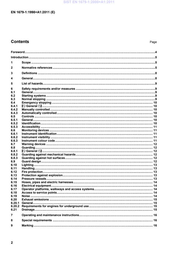 EN 1679-1:1998+A1:2011 EN 1679-1:2000+A1:2011 - Page 4 preview