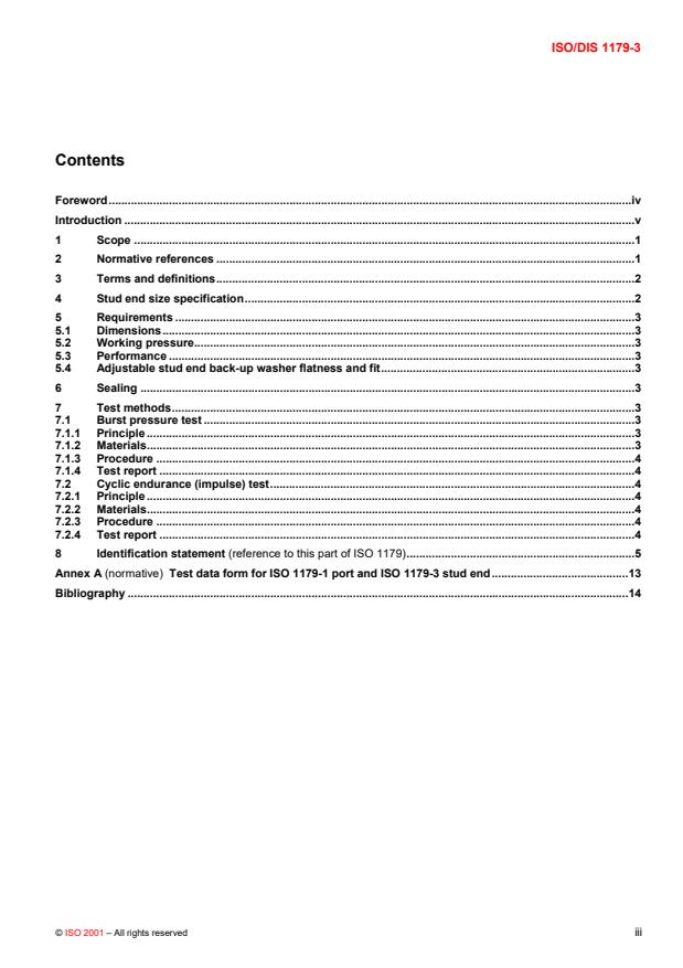 ISO/DIS 1179-3