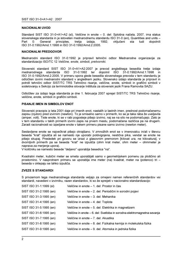 ISO 31-0:1992 ISO 31-0+A1+A2:2007 - Page 2 preview