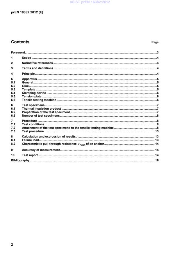 prEN 16382 prEN 16382:2012 - Page 4 preview