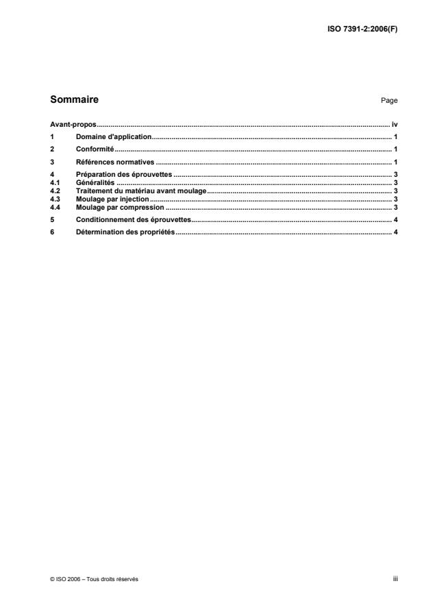 ISO 7391-2:2006 - Plastiques -- Polycarbonate (PC) pour moulage et extrusion