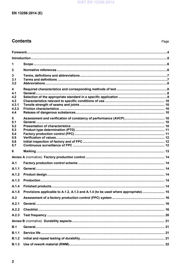 EN 13256:2014 EN 13256:2014 - Page 4 preview