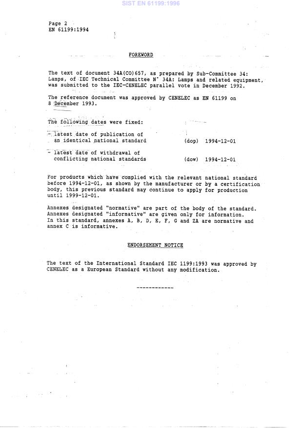 EN 61199:1994 EN 61199:1996 - Page 4 preview