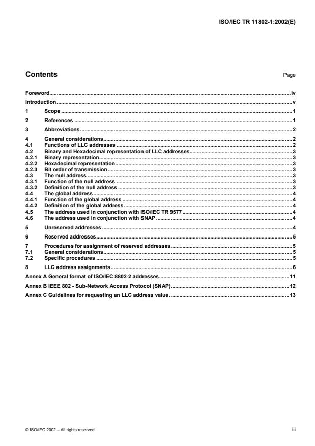 ISO/IEC TR 11802-1:2002 - Information technology -- Telecommunications and information exchange between systems -- Local and metropolitan area networks —