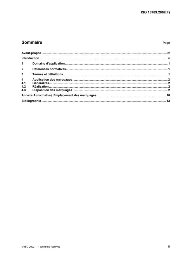 ISO 13769:2002 - Bouteilles a gaz -- Marquage