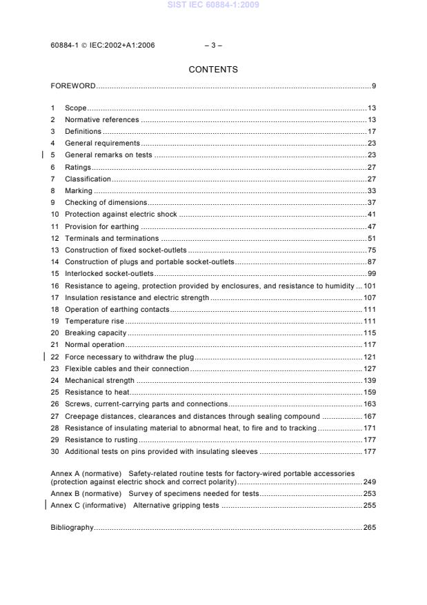 IEC 60884-1 IEC 60884-1:2009 - Page 4 preview