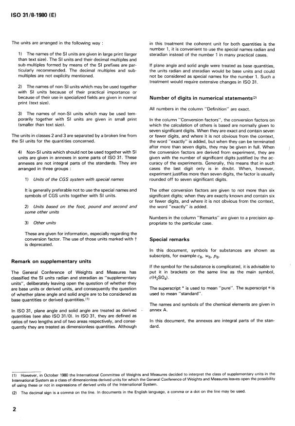 ISO 31-8:1980 ISO 31-8:1980 - Quantities and units of physical chemistry and molecular physics - Page 4 preview
