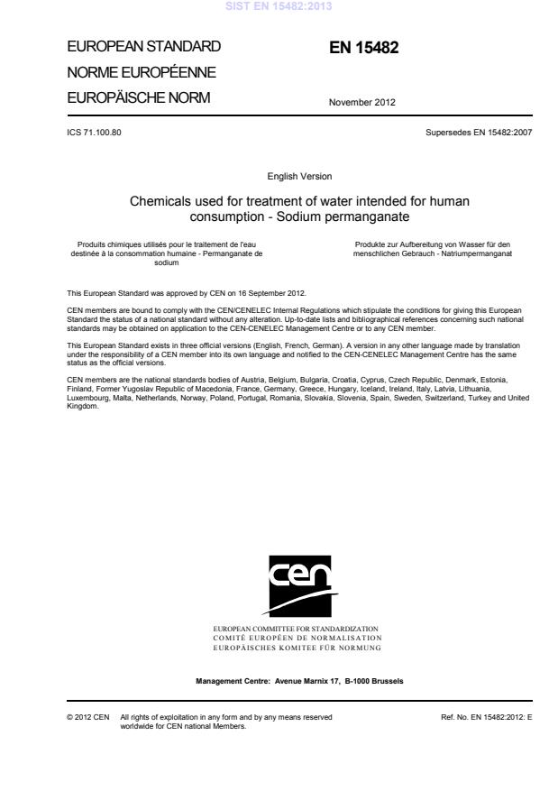 EN 15482:2012 EN 15482:2013 - Page 3 preview