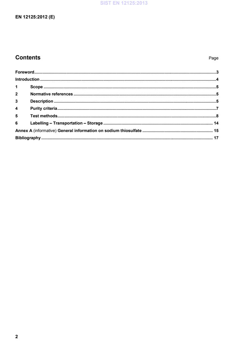 EN 12125:2012 EN 12125:2013 - Page 4 preview