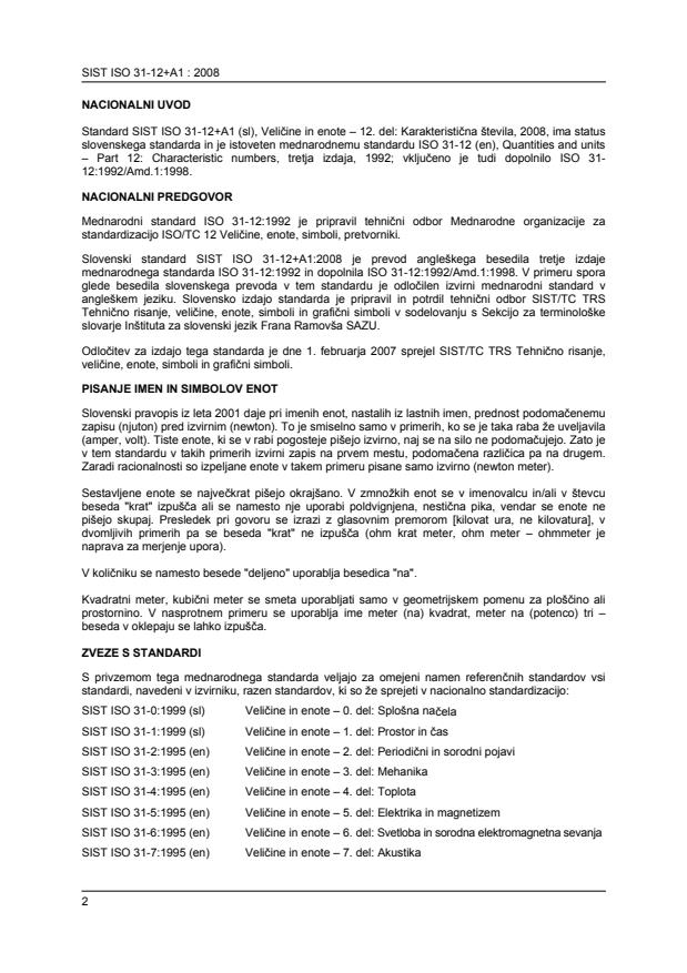 ISO 31-12:1992 ISO 31-12+A1:2008 - Page 2 preview