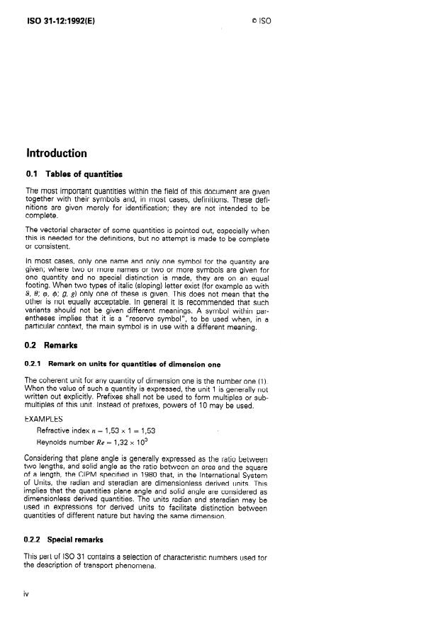 ISO 31-12:1992 ISO 31-12:1992 - Quantities and units - Page 4 preview