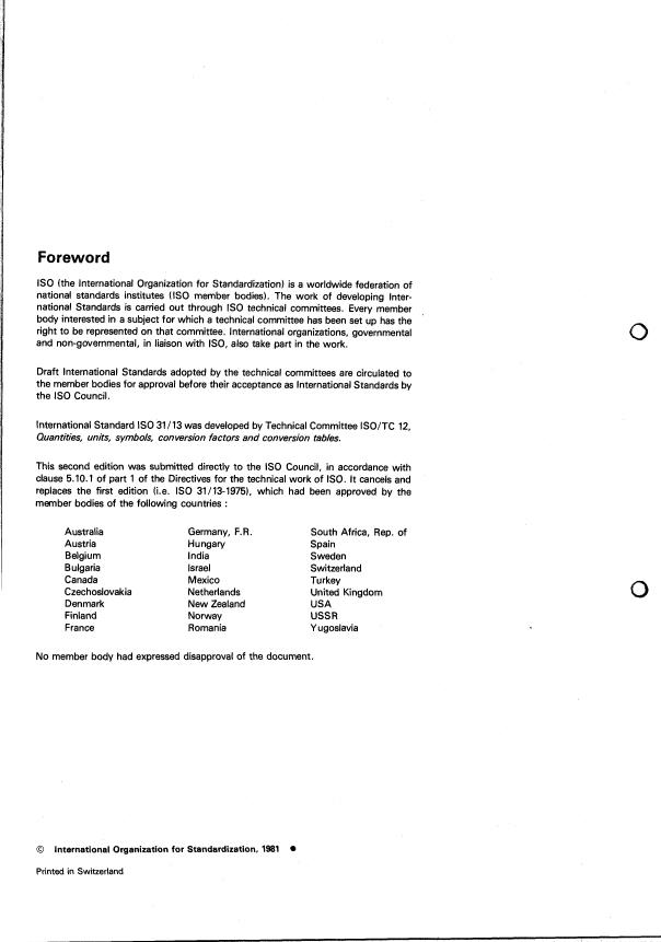 ISO 31-13:1981 ISO 31-13:1981 - Quantities and units of solid state physics - Page 2 preview