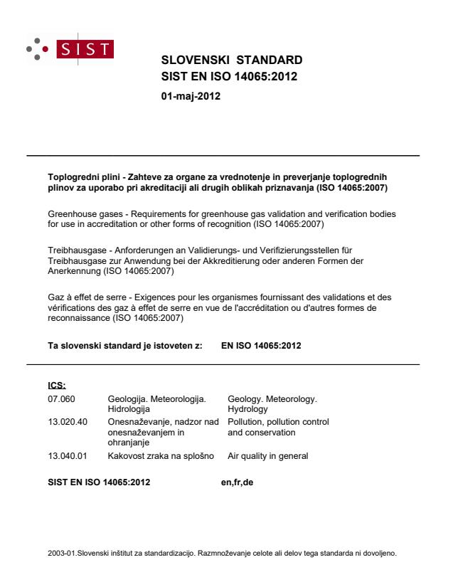 EN ISO 14065:2012