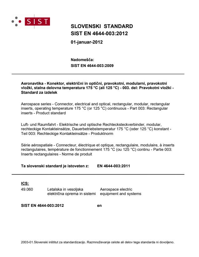 EN 4644-003:2012