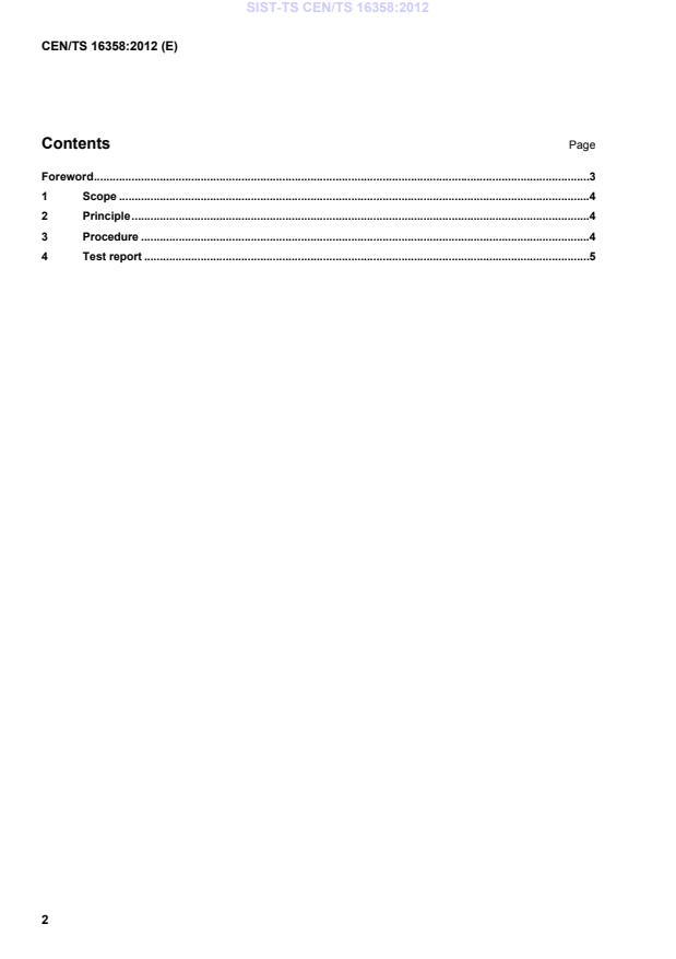 CEN/TS 16358:2012 TS CEN/TS 16358:2012 - Page 4 preview