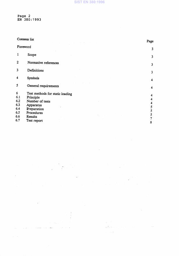 EN 380:1993 EN 380:1996 - Page 4 preview