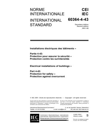 IEC 60364-4-43:2006