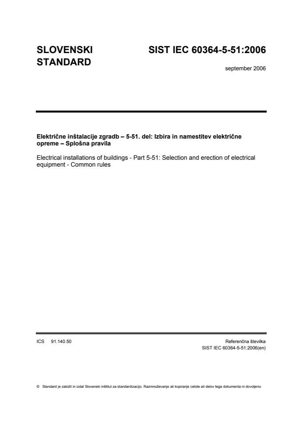 IEC 60364-5-51:2006