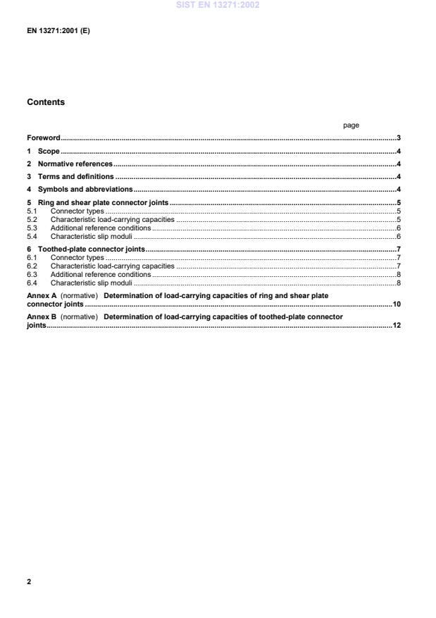 EN 13271:2001 EN 13271:2002 - Page 4 preview