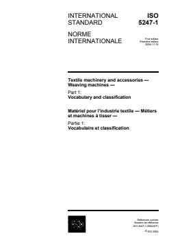 ISO 5247-1:2004 - Page 1 preview