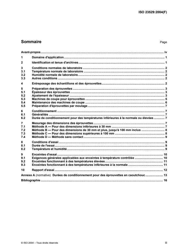ISO 23529:2004 - Caoutchouc -- Procédures générales pour la préparation et le conditionnement des éprouvettes pour les méthodes d'essais physiques